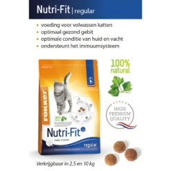 Fokker Nutri Fit Kattenvoer Kip -Exporteren Dieren Vreugd Winkel 983743 3