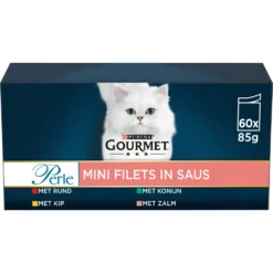 Gourmet Perle Mini Filets Multipack Vlees - Vis