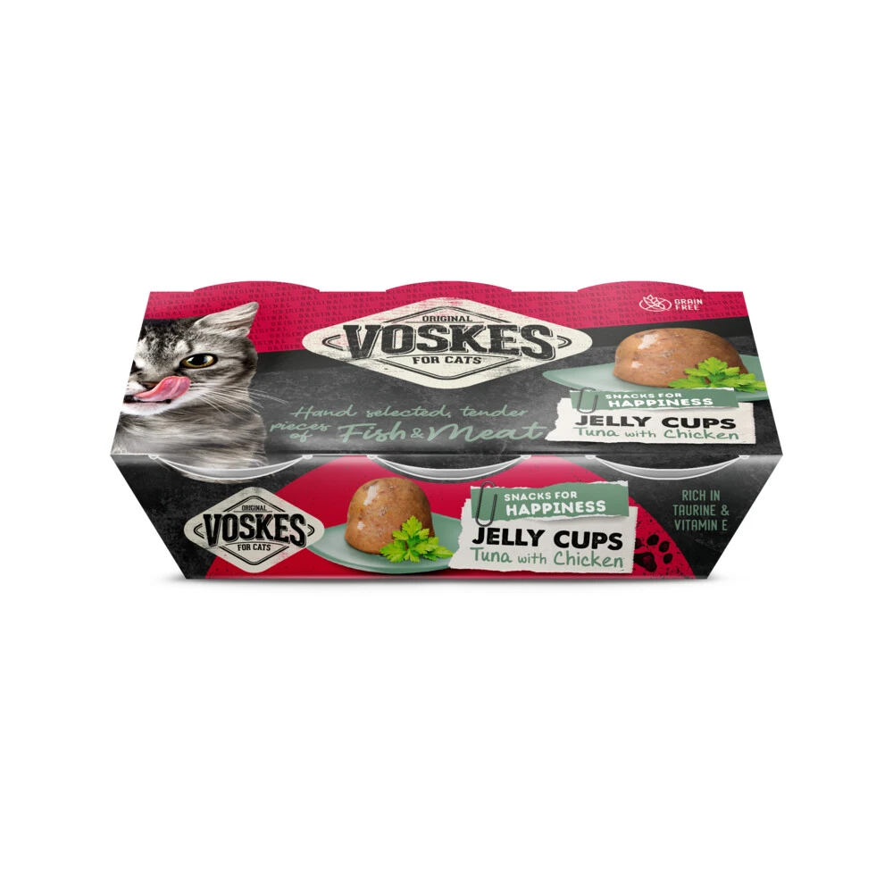 12x Voskes Tender Pieces Tonijn - Kip 2 12x Voskes Tender Pieces Tonijn - Kip - Afbeelding 2