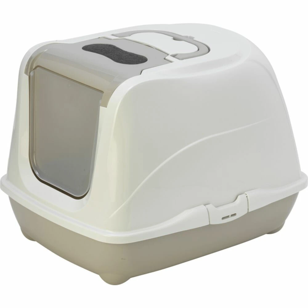 Moderna Kattenbak Flip Cat Jumbo Grijs 1 Moderna Kattenbak Flip Cat Jumbo Grijs