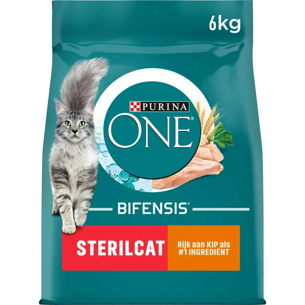 Purina One Sterilcat Kip - Tarwe 1 Purina One Sterilcat Kip - Tarwe